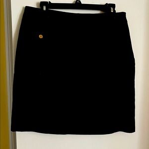 J. McLaughlin Black Mini Skirt